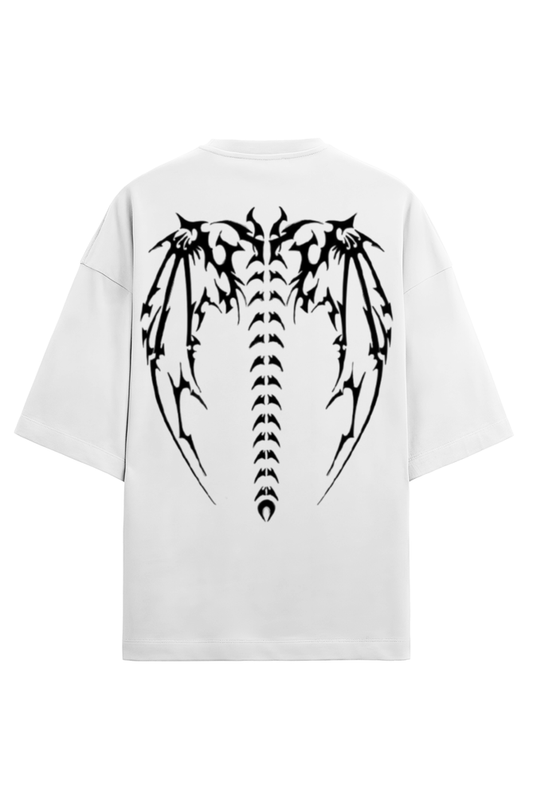 Demon Unisex Terry Oversized T-Shirt