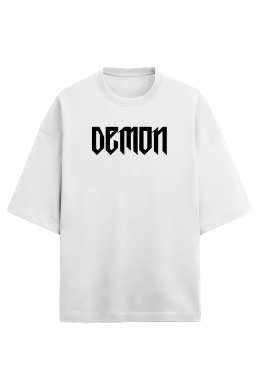 Demon Unisex Terry Oversized T-Shirt
