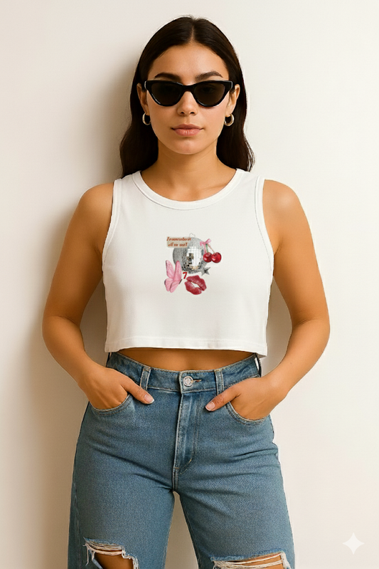 Party Fever Crop Tank